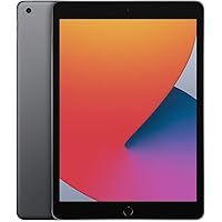 Apple iPad (10.2-in, Wi-Fi/LTE, 128GB) - Space Gray (7th Gen, 2019) (Renewed)
