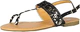 Luo Luo Womens T Strap Sandals Toe Ring Thong