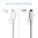 Apple MFi Certified Lightning Cable - Skiva USBLink Braided (3.2 ft / 1m) Sync and Charge 8-pin Cable for iPhone X 8 8Plus 7 6 6s Plus 5s SE, iPad Pro Air Mini, iPod Touch Nano (Black) [Model:CB124]