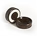 Slipstick CB605 Furniture Wheel Caster Cups / Floor Protectors with Non Skid Rubber Grip (Set of 4 Grippers) 1-3/4 Inch - Chocolate Brown primary