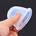 Cupping Cup Therapy Anti-Cellulite Massager - Set of 2 Anticellulite Massage Cups - Vacuum Suction Cups for Women Men Lymphatic Drainage Silicone Cupping for Cellulite Fat - Use with Cream or Oil