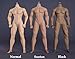 HiPlay JIAOU Doll 1/6 Scale 12 Inches Male Seamless Super Flexible Action Figure-Body Type & Skin Color Selectable (Macho,Suntan)