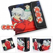 Inuyasha Anime Black Bifold Wallet