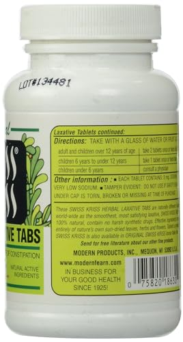 SWISS KRISS Laxative HRBL, 250 Ounce