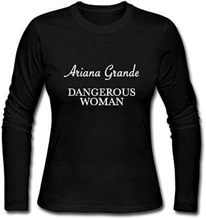 Long T Shirt For Women Popular Sale Ariana Grande Dangerous Woman 2016 Tour Logo