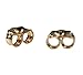 14K Gold Earring Backs Medium 4mm (1 Pair)