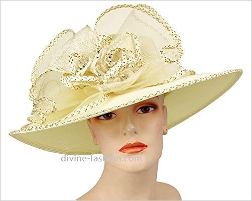 Ms. Divine Collection Womens Wide Brim 