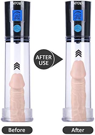 Electric Men's High-Vacuum Pump Air Pressure Setting Device USB Rechargeable, Increase The Size and Strength