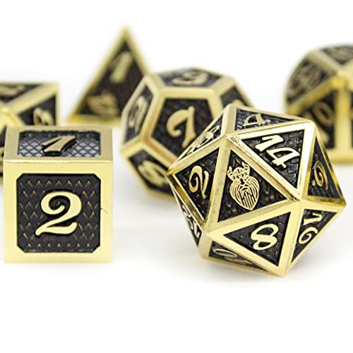 HEIMDALLR Metal DND Dice Set