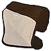 TOP Waterproof Blanket, Deluxe Bed and Furniture Protector for People and Pets, Reversible, Leak Proof Moisture Barrier, Soft Fleece (Brown Beige Reversible, Jumbo 80×60)thumb 1