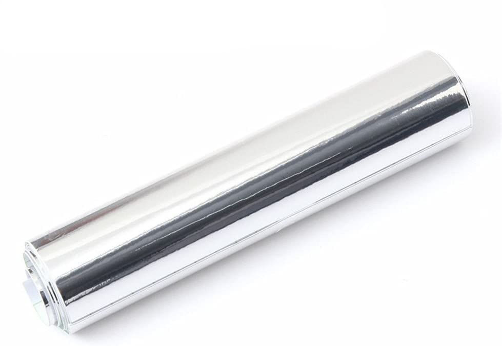 WDragon Automotive Car Self-adhesive Chrome Mirror Silver Vinyl Wrap Sticker Decal Film Sheet 12inch by 60inch