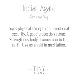 Tiny Rituals INDIAN AGATE ENERGY BRACELET