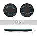 Fast Wireless Charger, MelkTemn 10W Wireless Charging Pad iPhone X/iPhone 8/8 Plus, Samsung Galaxy Note 8/Note 5/S8/S8+/S7 Edge/S6 Edge Other Qi Enabled Device (Black)