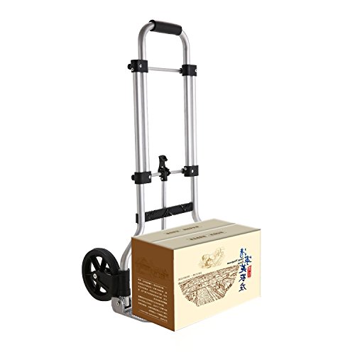 Kaluo Rolling Utility/Shopping Cart, Folding Climbing Cart Waterproof Grocery Laundry with Big Bag 35 L Weight Capacity 180 lbs - Thumbnail 5