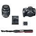 Canon EOS Rebel T7 24MP Camera with EF-S 18-55mm is II Lens, 2 Memory Cards, Slave Flash, 57″ Tripod, Camera Bag, Cleaning Kit, Memory Card Reader/Writer Bundlethumb 1