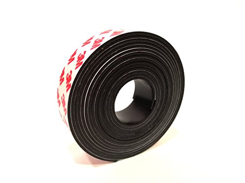 image for TAQTON Flexible Magnetic Tape - 1 Inch x 10 Foot. Industrial Strength 