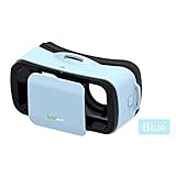 VR Headset V3 - Deep Immersive Virtual Reality Experience on 3D Movies & Games, Mini Compact Light Weight & Comfortable, fits iPhone Samsung Galaxy