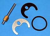 Aumix Mono Basin Tap Fixing Set 1 Hole 4-Piece Mounting Kit view 2