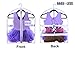 Clear Dance Garment Bags For Dancers Transparent with Accessory Pockets