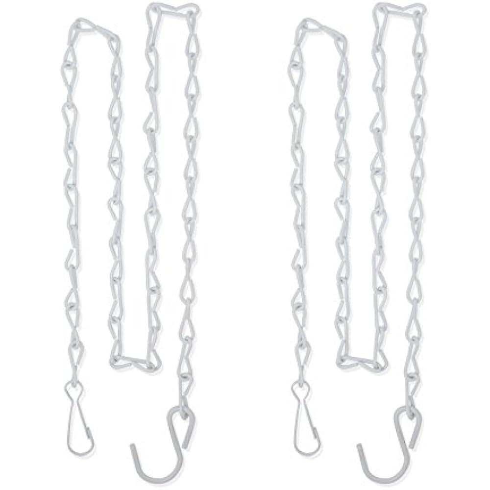 GB6824 Hanging Chain, 35 Inch, White, 2Pack, For Bird Feeders, Planters, Suet eBay