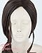 Topcosplay Womens Wig Long Cosplay Wig Halloween Costumes Princess Wig Nature Brown