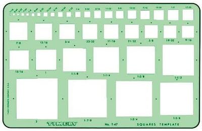 Squares Template [Set of 2]