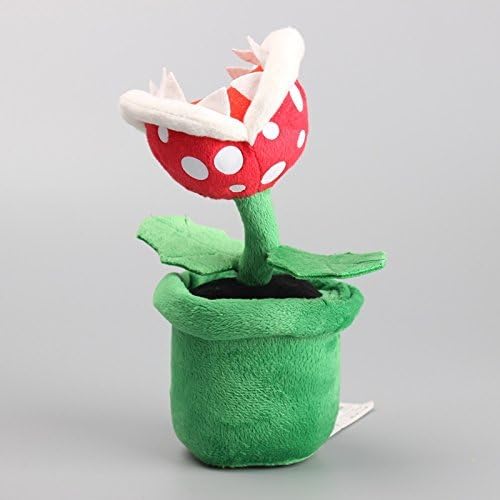 CORTEZ Super Mario Bros Plant Piranha 8 Inch Toddler Stuffed Plush Kids Toys