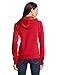 Hanes Women's Full Zip EcoSmart Fleece Hoodie, Red, X-Large