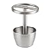 InterDesign Avery Toothbrush Holder Stand For Bathroom Vanity Countertops, Brushed Stainless steel