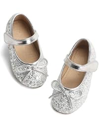 Otter MOMO Toddler/Little Girls Mary Jane Ballerina Flats Shoes Slip-on School Party Dress Shoes