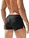 Malavita Mens Swimwear Shorts Slim Wear with Pocket (XL, 01black)