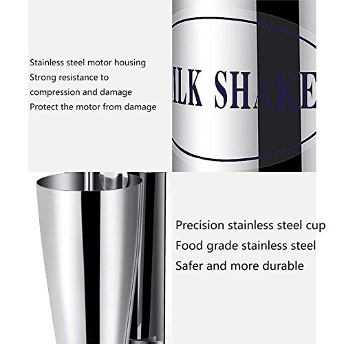 Milkshake Maker Professional Milk Shaker Mixer Frappe Schütteln Elektrische 2 Geschwindigkeit Edelstahl Cocktail Shaker… – Bild 6