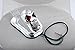 Femitu Chrome Motorcycle Skull Integrated Brake Stop Tail Turn Signal Blinker Indicator Light For Harley Sportster Dyna Glide Custom Bobber Chopper Cruiser
