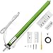 XtremepowerUS Patio Manual Retractable Sun Shade Awning Tubular Motor Replacement Shade Blinds (Awning Motor w/Remote)