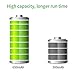 BAKTH 9V Advanced Li-ion Battery 9 Volt 650mAh High Capacity Low Self-Discharge Lithium-ion Rechargeable Batteries (8 Pack)