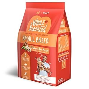 wholehearted chicken and pea puppy