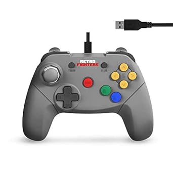 Amazon Com Retro Fighters Brawler64 Usb Edition Nintendo Switch Mac Pc Controller Video Games