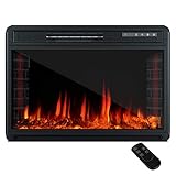 KUPPET 28.8 Incheses Electric Fireplace Insert WiFi