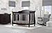 Delta Children Lancaster 4-in-1 Convertible Baby Crib, Dark Chocolate