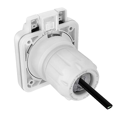 Furrion 30 Amp 125 Volt Shore Power Inlet with Marine Grade quality and