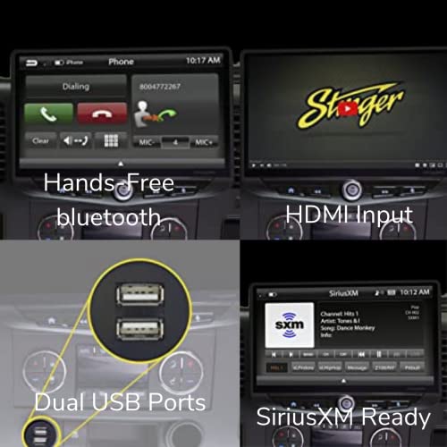 STINGER 10” HEIGH10 Touchscreen Radio Kit for Chevy Silverado/Tahoe
