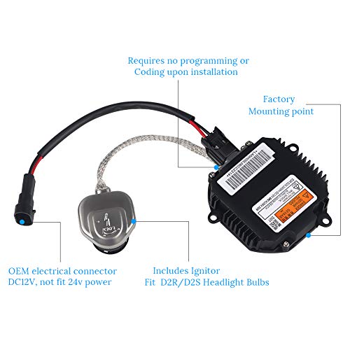 image for WMPHE HID Ballast with Ignitor Headlight Control Unit For Nissan Muran
