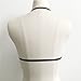 Verypoppa Women's Sexy Stretchy Cupless Cage Harness Bra Underwear (L, 1)