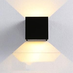 ZHANGXJ Indoor wandlamp moderne LED wandlamp van aluminium nachtlamp geschikt voor woonkamer slaapkamer trappenhuis hal…