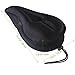 JASLITE Bike Seat Cushion, Bicycle Seat Covers for Comfort Women,Kids,Men,Gel Paddle Bicycle Saddle Cover 11×10inch fit Peloton,Spin,Stationary Bikes,with Water&Dust Resistant Cover Reflective Strip