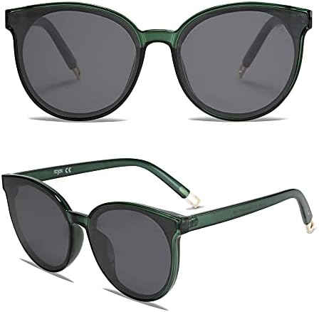 SOJOS Fashion Round Sunglasses for Women Men Oversized Vintage Shades SJ2057 1 SOJOS Fashion Round Sunglasses for Women Men Oversized Vintage Shades SJ2057