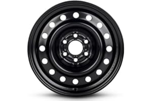 PART SYNERGY New OEM Replacement Wheel for 2005-2024 Nissan Frontier 16x7 inch Steel Rim Painted Black Fit 205/55R16