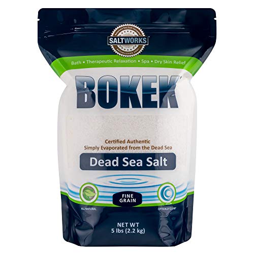 Bokek Dead Sea Salt, Fine – 5 lb Bag