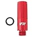 iFJF No Oil Leakage Aluminum Mess Free Oil Changes Red Funnel for Honda Inverter Generator EU2000i EU20i EU1000i EU10i with Crisp Knurling Design Faster to Add Oil and Oil Change