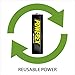 Powerex Precharged Rechargeable AA NiMH Batteries (1.2V, 2600mAh) - 4-Pack (MHRAAP4)